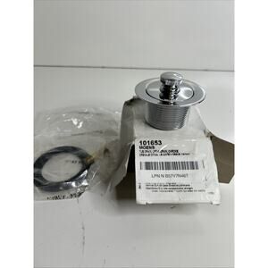 Moen 101653 Tub Drain Assembly-Lift-N-Drain, Chrome